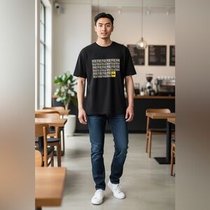 NA NA BATMAN Periodic Table Chemistry Sodium Science DC Comics T shirt Size L